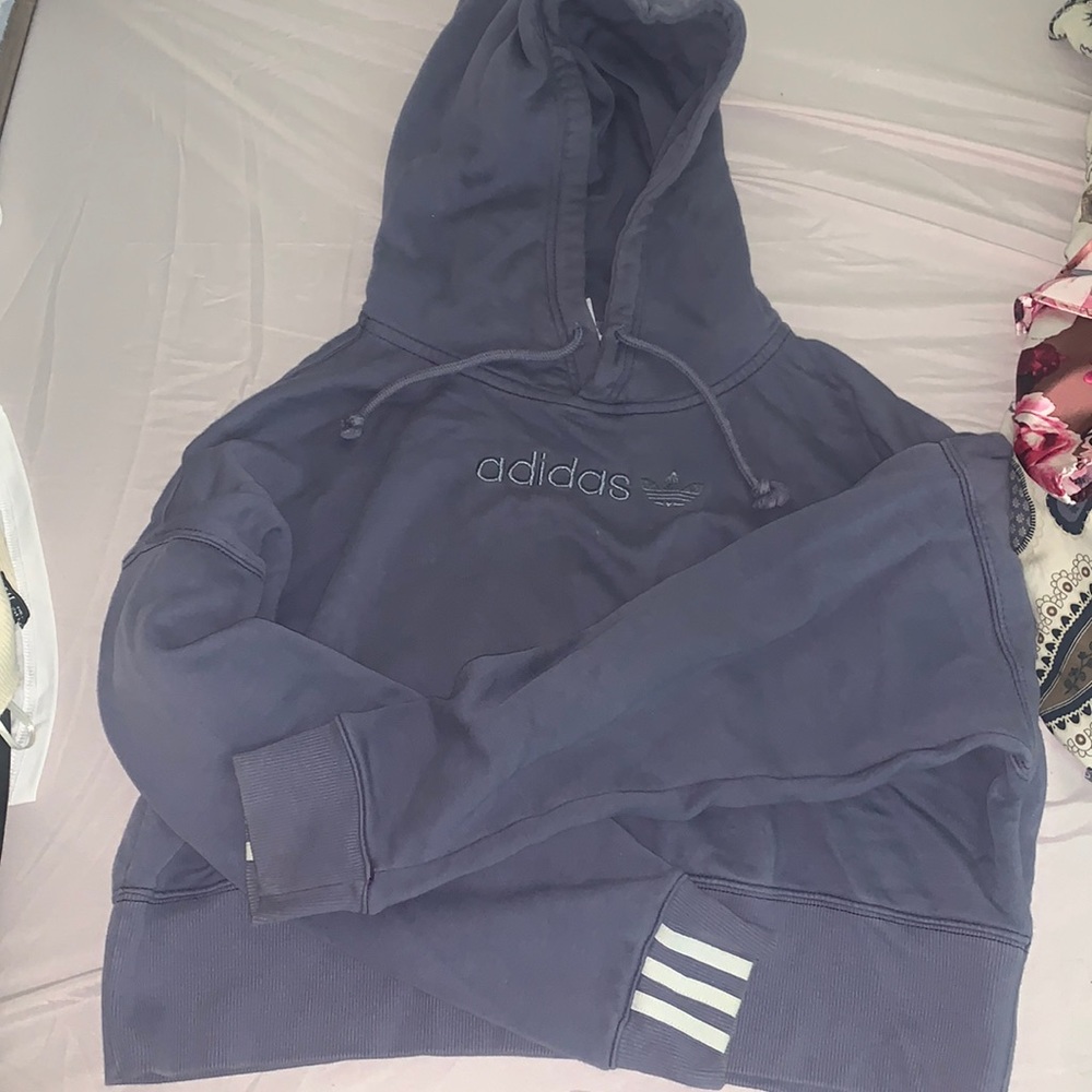 Adidas cropped hoodie